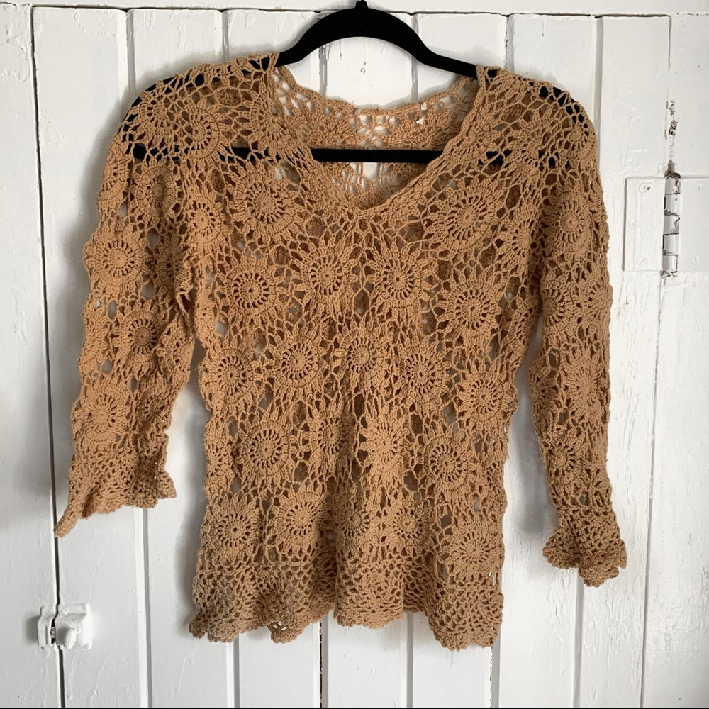 Vintage 90s Crochet Top